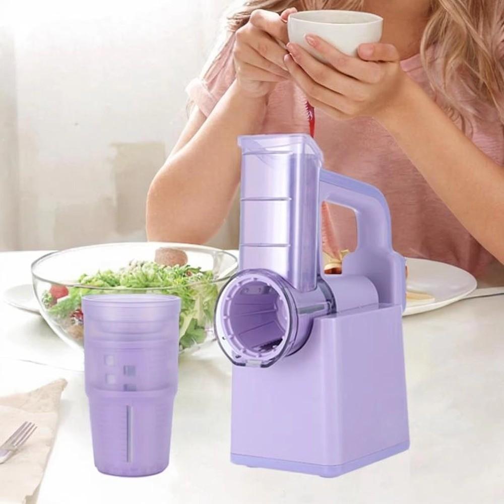 Rechargeable Electric Vegetable Slicer Handheld Electric Cheese Grater for Nut