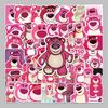 Adorable 50 Pcs Lotso Cartoon Stickers For Children's Toys Waterproof Sunproof