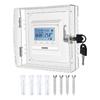 Large Thermostat Guard Thermostat Guard For Thermostat On Wall With Lock Wall-Mounted Lock Box For Thermostat On Wall AC Lock