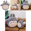Cute Cartoon Totoro Cat Hand Held Bag Plush Toy Pillow For Kids Gift And Bedroom Decor