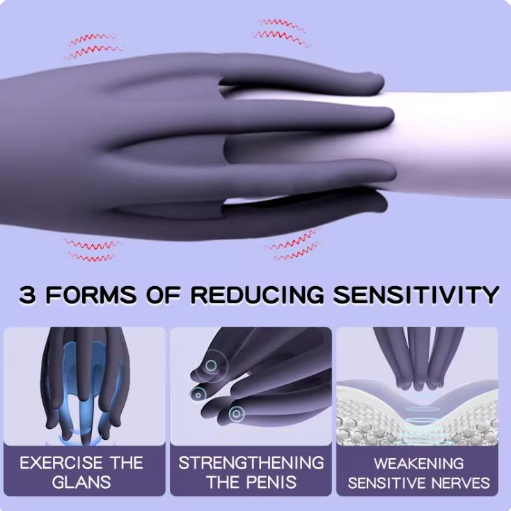 Sex Glans Trainer Penis Massage Male Masturbator 10 Speed Vibrating Glans Vibrator Sex Toys for Men Lasting Delay Endurance Exer