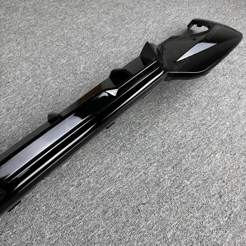 Difusor Estilo MP Splitter Labio Divisor Parachoques Trasero Bodykits Para BMW Serie 3 2019-2022 G20 G21 318i 320i 320d 330i 330d Paquete M Pre-Lci