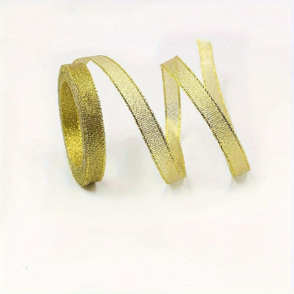 En uppsättning jul-Grolandband för presentinslagning och hantverk -100% polyester klassiska julband