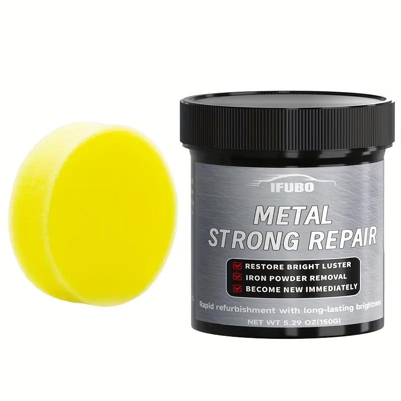 

IFUBO Крем для прочного ремонта металла для дверных рам из сплава - Паста для восстановления царапин и полировки, Возвращает первоначальный блеск