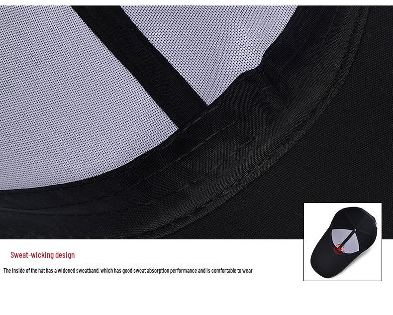 Unisex Breathable Sun Hat: Spring-Summer Baseball Cap for Men & Women, Perfect for Sports, Travel, and Fishing.