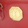 Used YVES SAINT LAURENT Handbag Leather Red Used Women