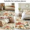 Halloween Pumpkin Turkey Round Area Rugs Collection Circular Throw Floor Mat Carpet Living Room Table Bedroom Decor Halloween