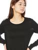 Amazon Essentials Women's Lightweight Crew Neck Long Sleeve Sweater, Black, Size L