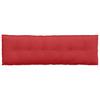 Back Cushion Red 160 X 19 X 50 Cm Fabric