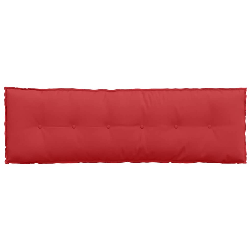 Back Cushion Red 160 X 19 X 50 Cm Fabric