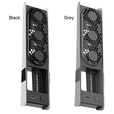 For PS5 Pro/PS5 Slim Cooling Fan External Fan Cooler Game Console Cooling Fan for Playstation 5 Pro/Slim Disc & Digital Edition