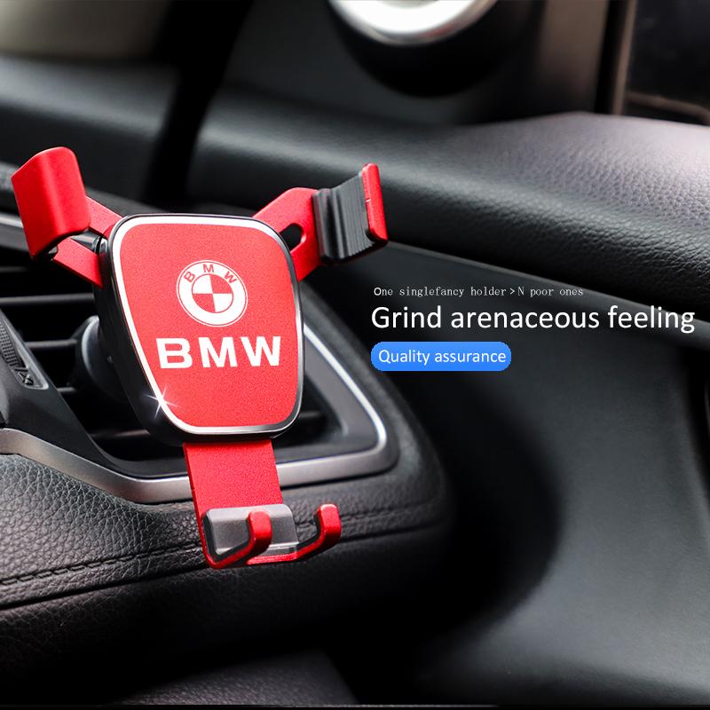 Gravity Car Phone Holder Air Vent Clip Cell Phone Stand Support For BMW Performance 3 5 7 Series F30 i4 X3 F10 E90 F20 E46 E60 QQ2