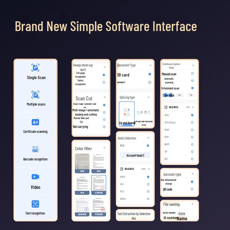 Deli GK336 A3 18MP Document Scanner