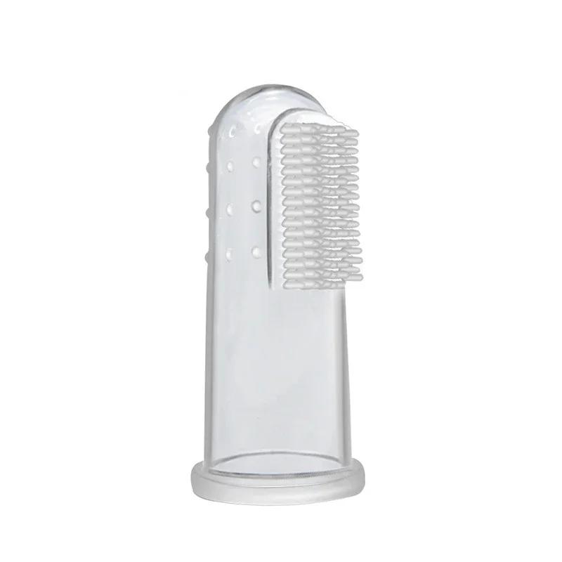 Tooth Brushes for Dog and Cat, Pet Tooth Care Cleaning Supplies, Remove Bad Breath and Tartar, Soft Finger Toothbrush