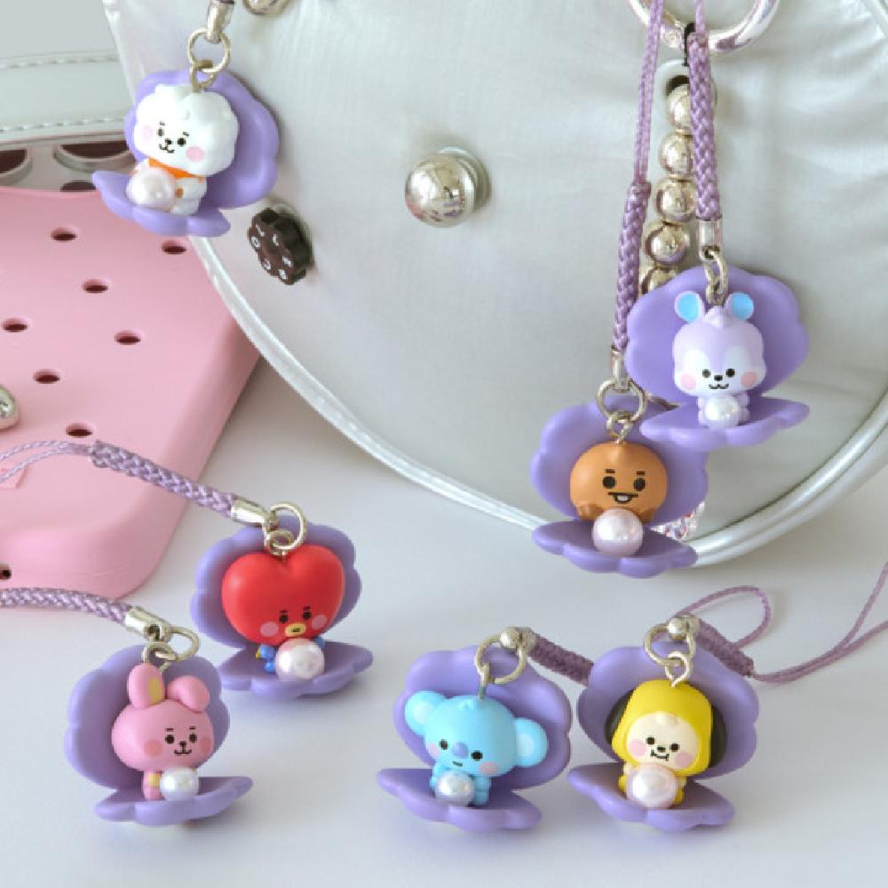 BT21 Popruh s figurkou Baby Pearl