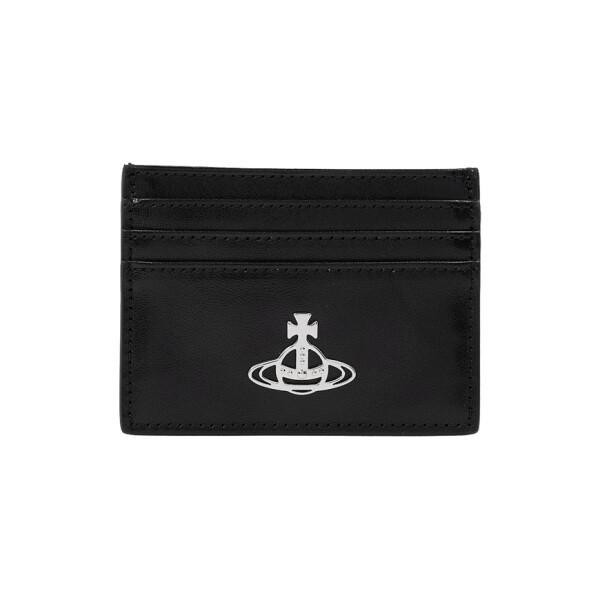 Vivienne WeStwood Fw25 Women S Orb Logo Card Wallet N401