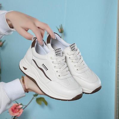 Scarpe da Donna Impermeabili in Pelle Primavera/Autunno 2024 - Suola Morbida, Leggere, Sportive Casual e da Viaggio