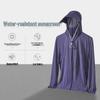 Men's Summer Lightweight Breathable Ice Silk UV Protection Cycling Jacket