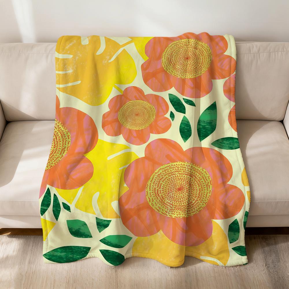 Flor Vintage H-heather miller Design Flanela Macia Quente Pelúcia Cobertor Sofá Sala de Estar Animal de Estimação Hogar Quarto Presente Casa Carro Portátil