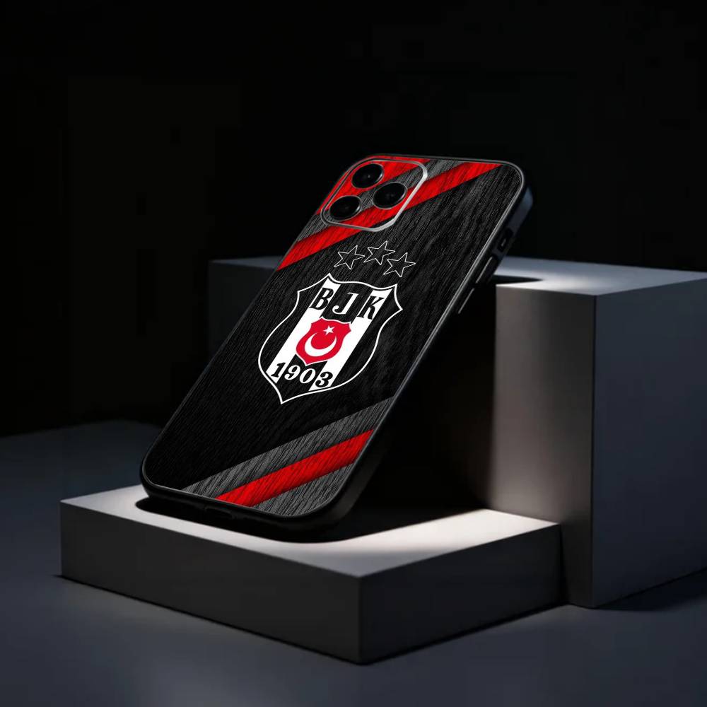 1 pièce F-Fashion B-Besiktas BJK Coque de téléphone Silicone Souple Pour IPhone 17 16 15 14 13 12 11 X XR Plus Pro Max Plus
