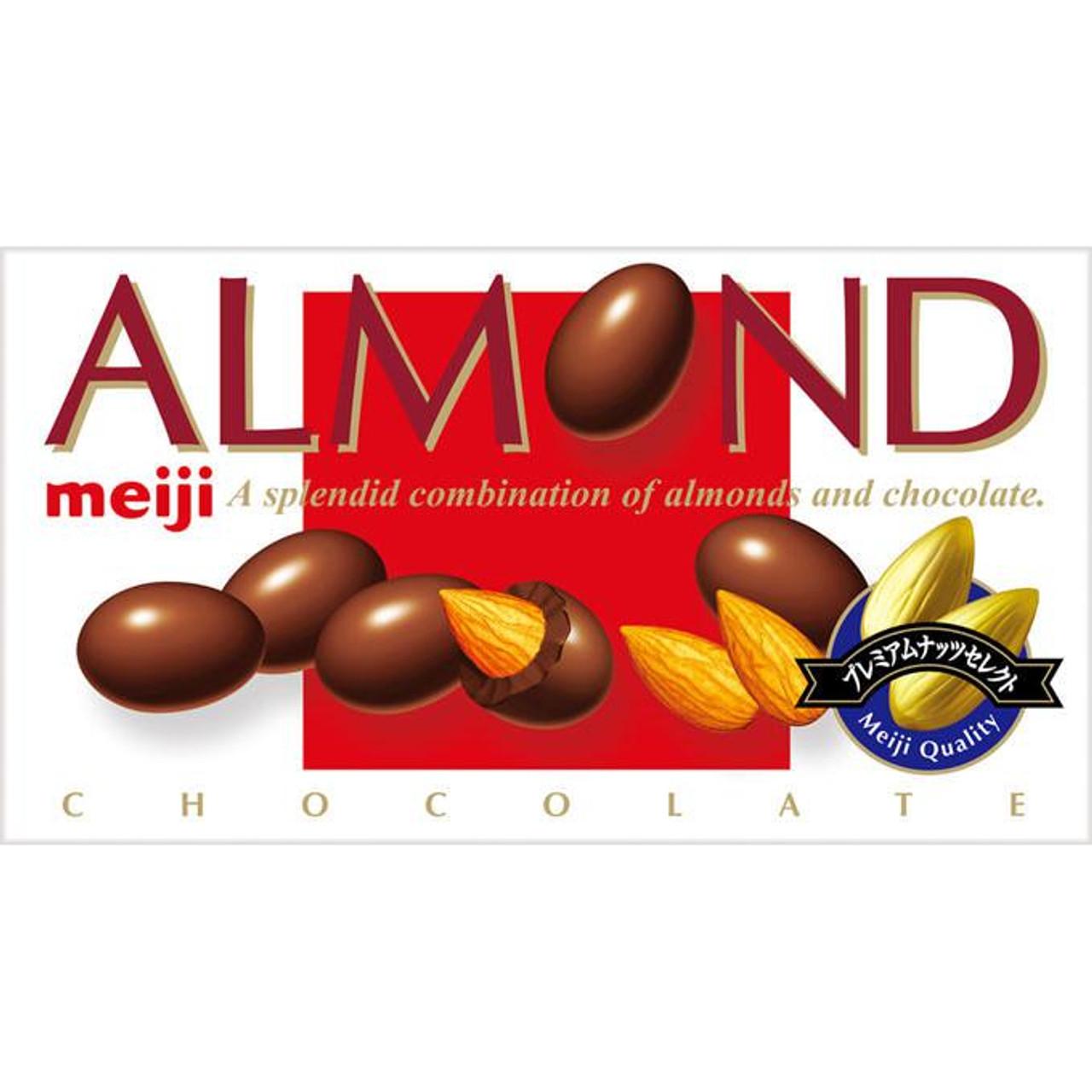 

MEIJI Almond Chocolate миндаль в шоколаде, 88 гр