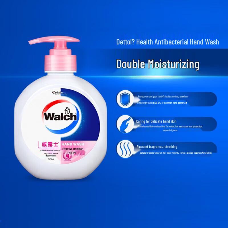 Walch Healthy Antibacterial Moisturizing Hand Wash (6 X 525ml)