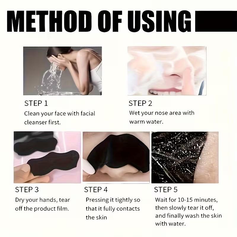 10/20/50 PCS Blackhead-removing Nose Strips Nose Cleansing Strips Skincare Products Facial Cleansing