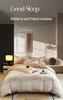 Pure Cotton Fresh Style Bedding Set: Modern Minimalist Duvet Cover, Sheet & Fitted Sheet for Spring/Summer