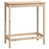 VidaXL Bar Table 100x50x110 Cm Solid Pine Wood 833265