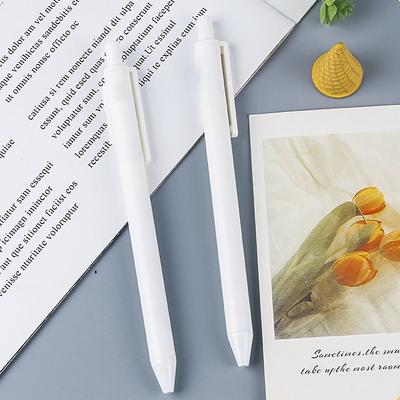 6 ks/krabica Rýchloschnúce guľôčkové pero Tenký hrot Podpisové perá pre študentov Písacie potreby