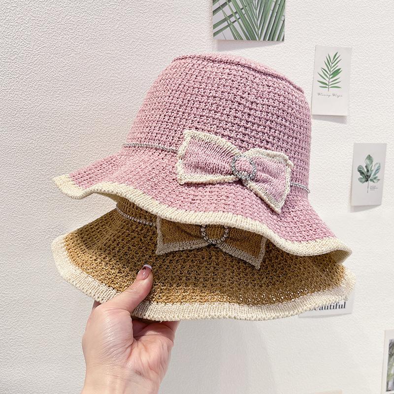 Fisherman Hat Spring/Summer Women's Fashion Versatile Pot Hat Sunshade Sun Cap Pot Hat