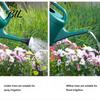 Watering Can for Houseplants Long Spout Plastic with Ergonomic Handle 3L Large Capacity 5L Pot Removable Sprinkler Head Indoor Outdoor Gardening