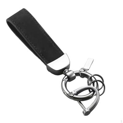 Auto Keychains Key Ring Clip Simple Wrist Strap Wear Resistant Accessories Keyfob Hanging Pendant