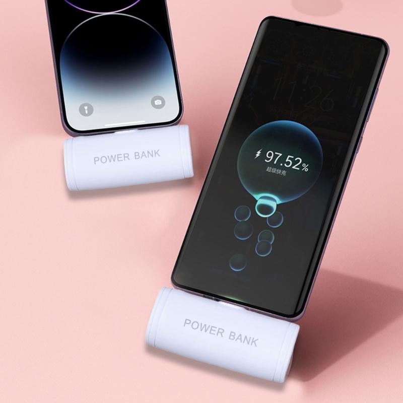 Gör-det-själv Typ C 18650 PowerBank Yttre Hölje Förenklar Monteringsprocessen med Enkel Batteriplats Typ C/8-stifts Utgång