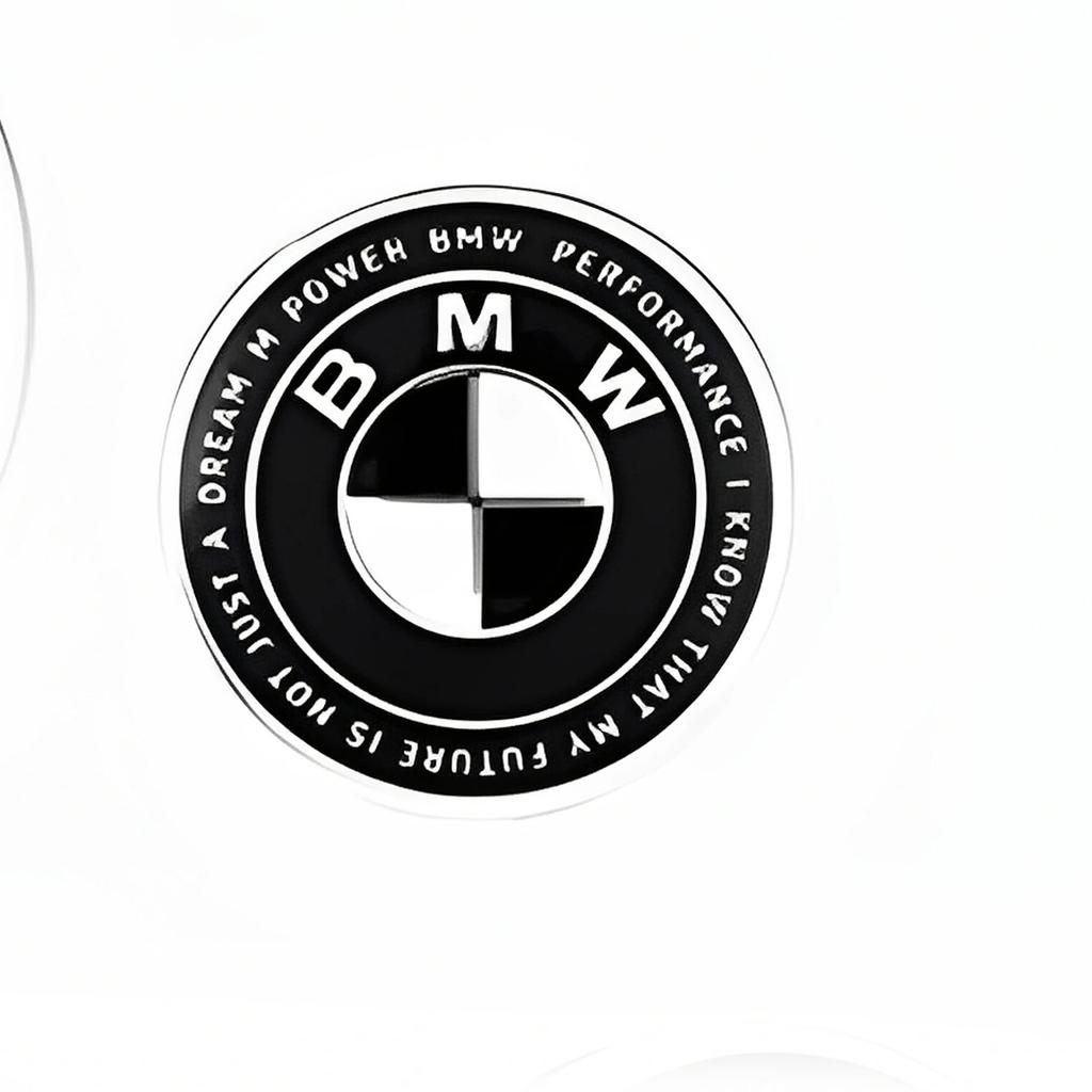 Applicable for BMW Logo 2 Series, 3 Series, 5 Series, X1, X3, X5 Modification Thunder All Black and White Limited Edition Co-bra