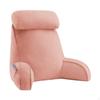 Reading Pillow for Sitting in Bed Breathable Watching TV Resting Light Gray