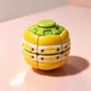 Fruit Shaped Fidget Puzzle Toy Rotatable Splicing Smooth Texture Stress Relieving Fidget Toy for Kids Anxiety Relief