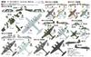Pit Road 1/700 Skywave Series World War II German Air Force Aircraft Set 4 Plastic Model Kit S61