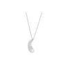 Swarovski Idyllia Rhodium Plated Necklaces Womens White