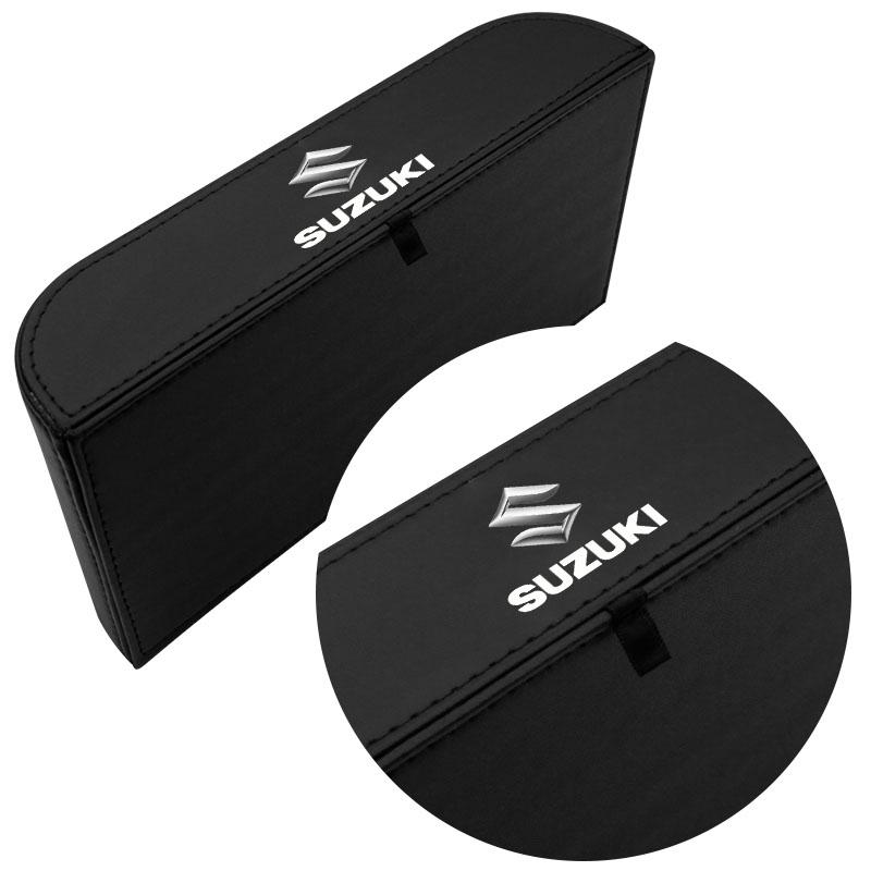 1pcs Car Tissue Box Holder Armrest Box Storage Case Emblem for Suzuki Jimny GW250 Samurai Vitara Swift Baleno SX4 Ignis Alto Splash Swace