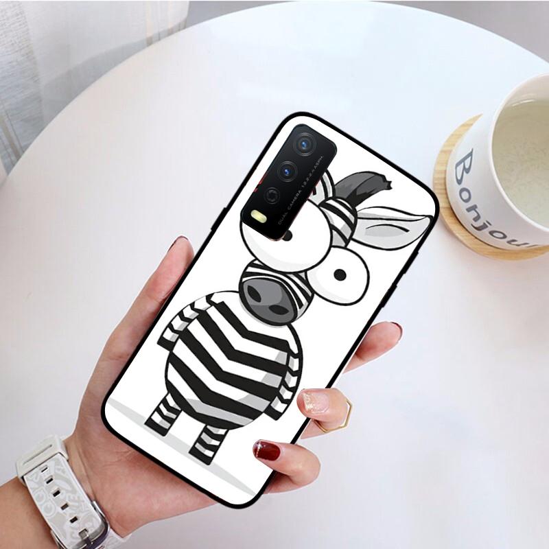 Zebra Phone Case for VIVO Y31 Y21S Y21 Y15S Y53S Y11S Y12 V21 V21E Y20 Y70 1907 V17Neo Y21S Y33S Y72