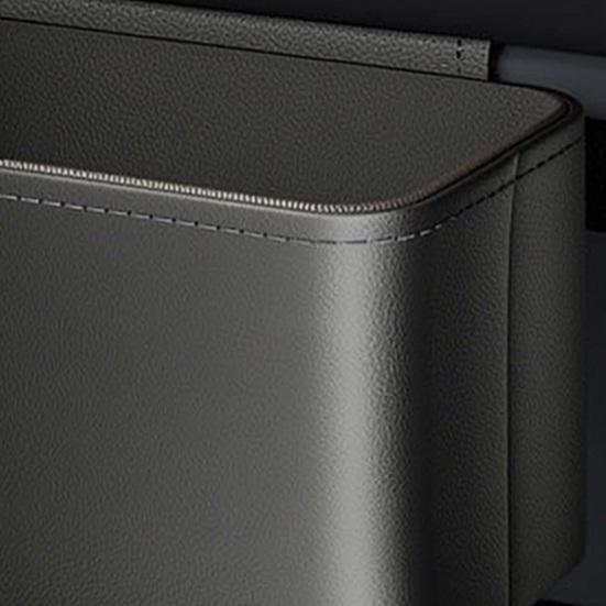 Auto-Mülleimer für Fahrzeuginnenraum Multifunktionale Organizer-Box für Beifahrersitz Aufbewahrungstasche für Auto-Taschentücher Müll