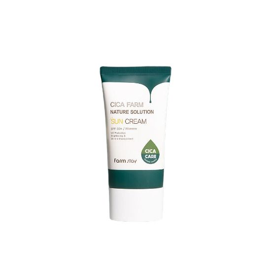 

Farmstay Cica Farm Nature Solution Sunscreen SPF50+ PA++++ Soothing UV Protection 50g