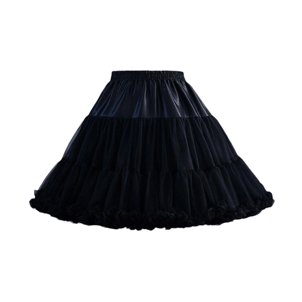 Lolita White Crinoline Skirt Fluffy Girls Petticoat Crinoline  Dress Accessories