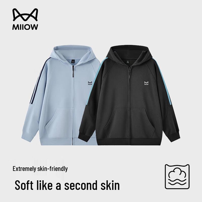 

MaoRen Унисекс Тяжелый кардиган с капюшоном в американском стиле 2XL