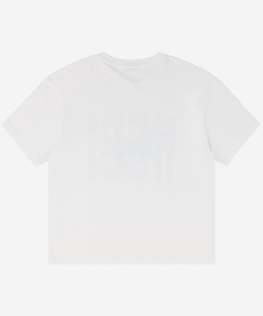Nodi Loading Horse Crop Tee Ivory