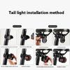 Cycling Safety Taillight Brake Sensing Bike Rear Light Waterproofs Bicycles Back Light Intelligent Bikes tail Light