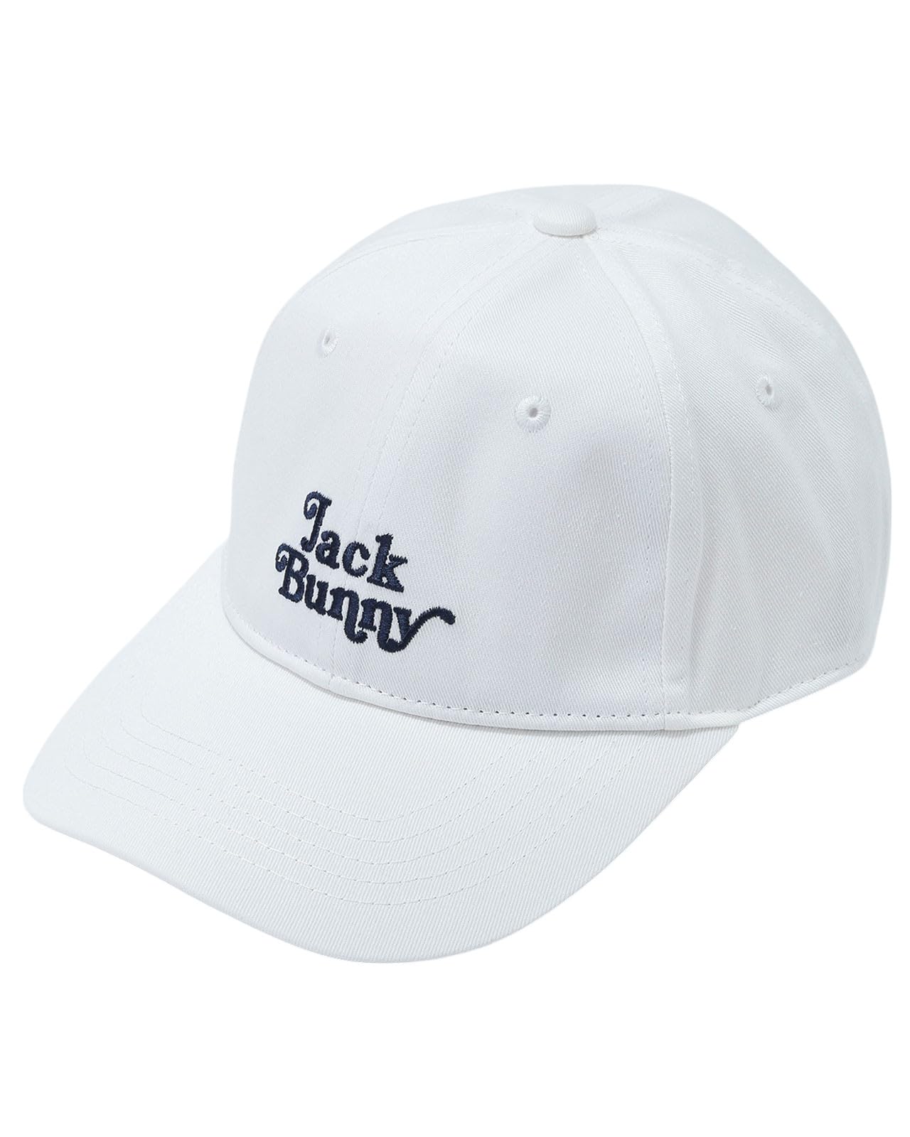 

[Jack Bunny] Unisex Cap (Twill, Size Adjustable) Golf Hat 262-5187301 030White FR