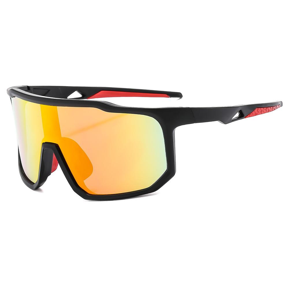 Men's and Women's Outdoor Sports Cycling Sunglasses, Large-frame Bicycle Sunglasses, High-definition Glasses for Mountaineering