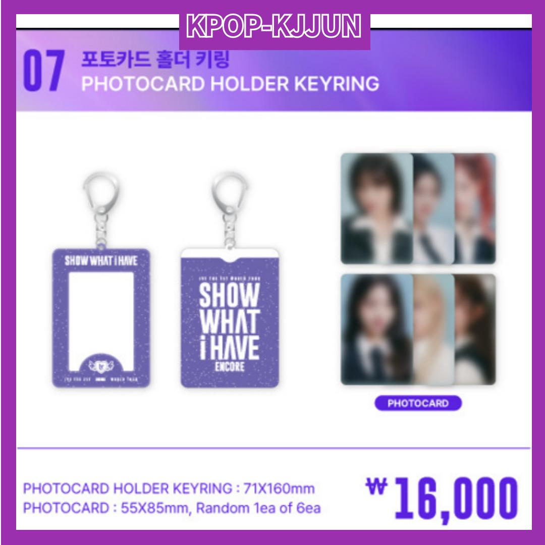 

[ IVE ПЕРВЫЙ МИРОВОЙ ТУР SHOW WHAT I HAVE - ENCORE OFFICIAL MD] - Брелок-держатель для фотографий